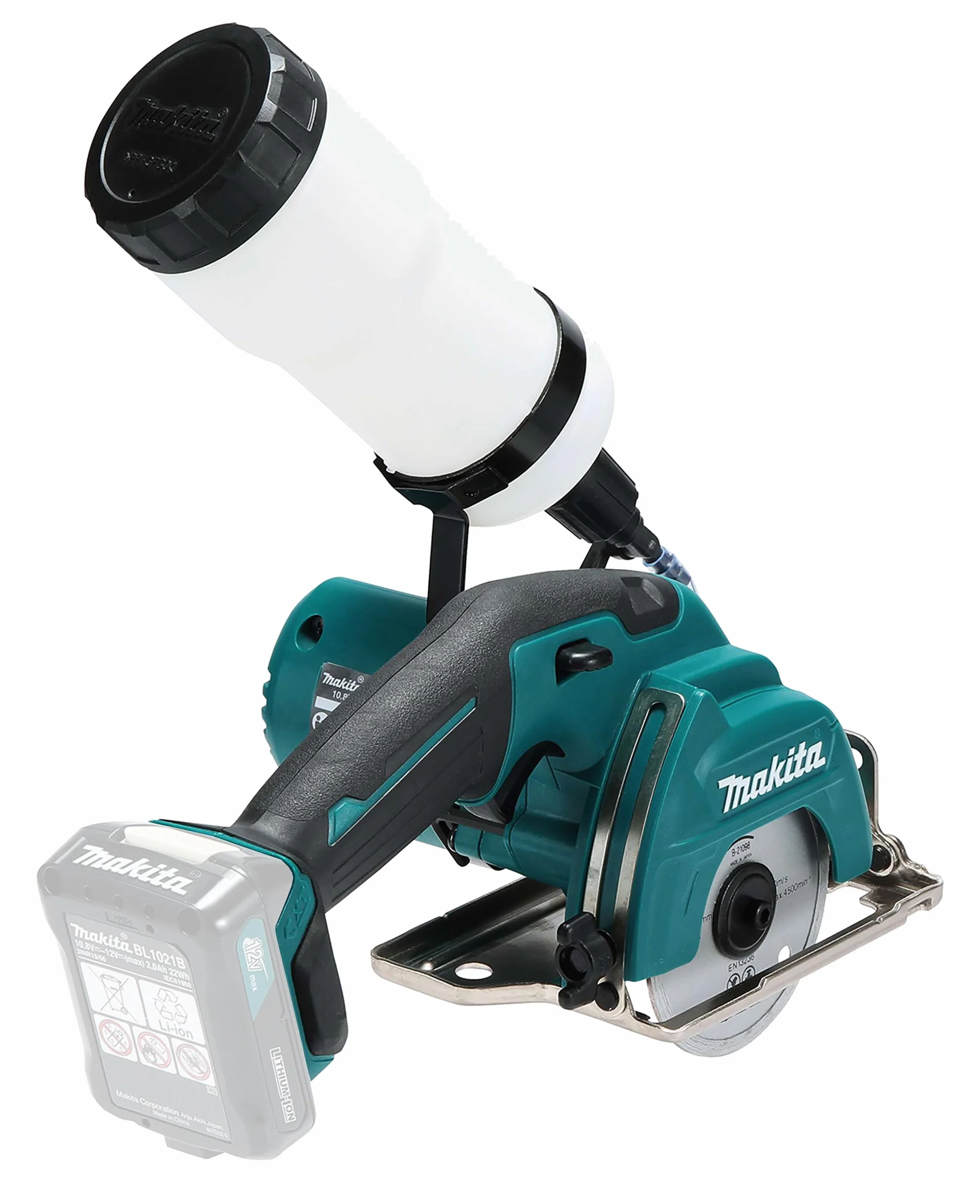 Makita CC301DZ Akumulatora Przecinarka Tarczowa, 18 W, 12 V, Niebieski, 32.8 x 21.5 x 19.2 cm; 1.63 kg
