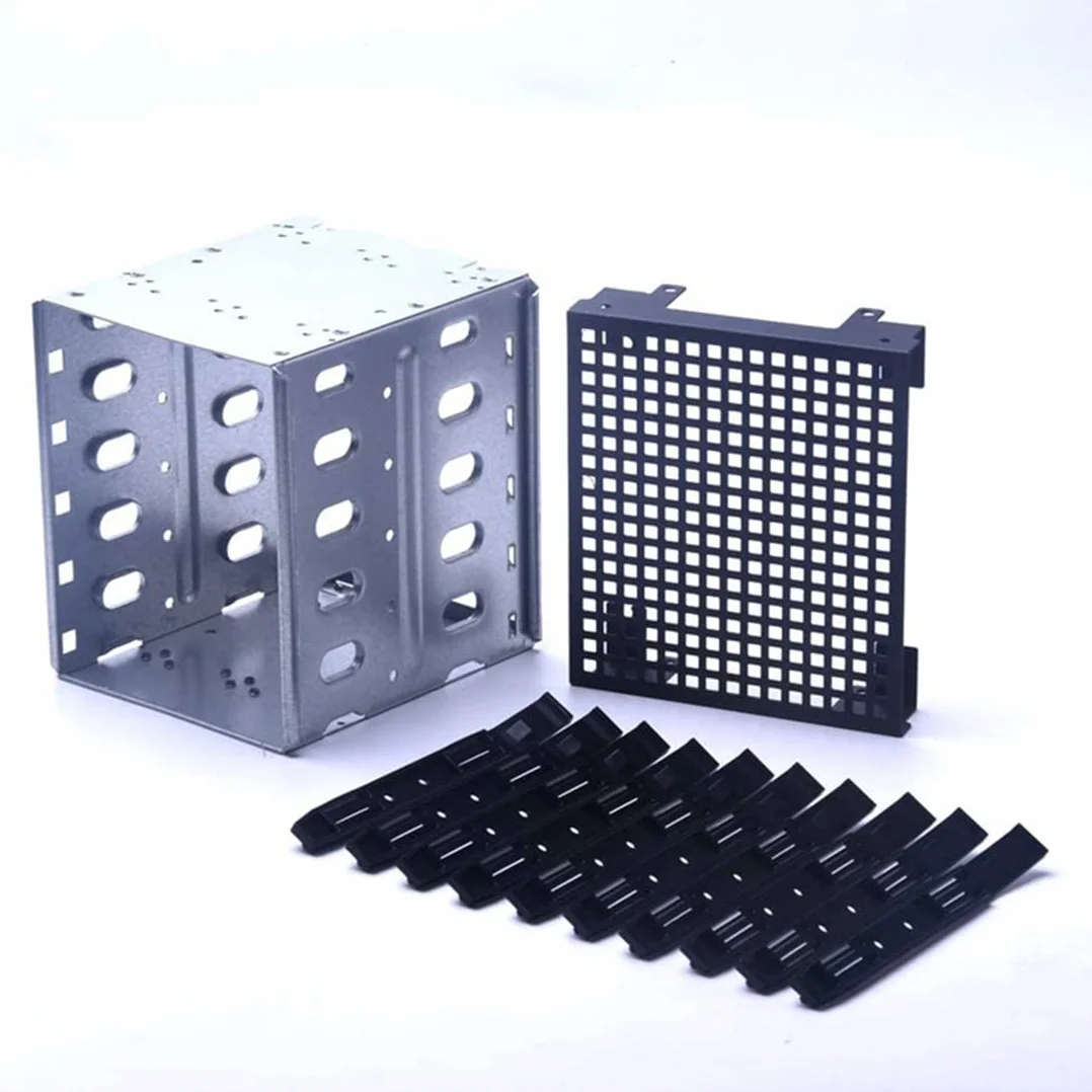 SATA HDD Cage Rack 13 cm 5 x 3,5 obudowa dysku twardego adapter tacy