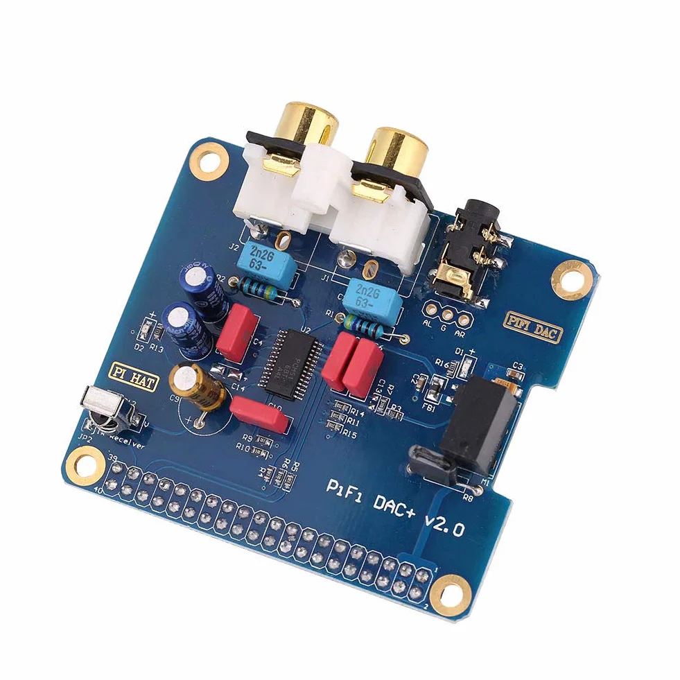 Rasp Pi HIFI DAC Hat PCM5122 Karta Dźwiękowa I2S dla 3 Model B 2B/B