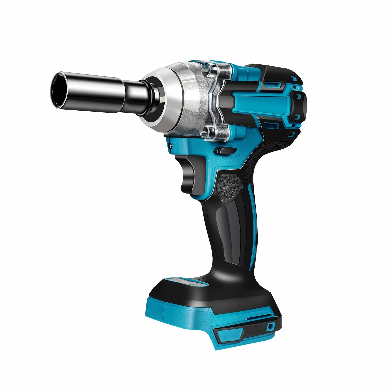 Bezszczotkowa wkrętarka udarowa akumulatorowa 18 V 1/2", z grzechotką, kwadratowa, wał napędowy 520 Nm do Makita