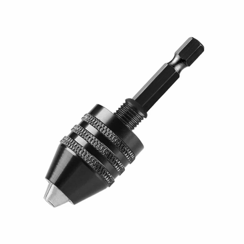 Uchwyt wiertarski Wkrętak bezkluczowy Klucz udarowy Adapter Elektryczny mikrosilnik Zacisk Mini uchwyt wiertarski Oprawa Wiertła z chwytem sześciokątnym Adapter bitów (Kolor: 0,3-3,4 3 mm)
