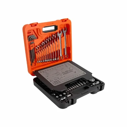 Bahco 98-częściowy zestaw nasadek i kluczy - 1/4" i 1/2"
