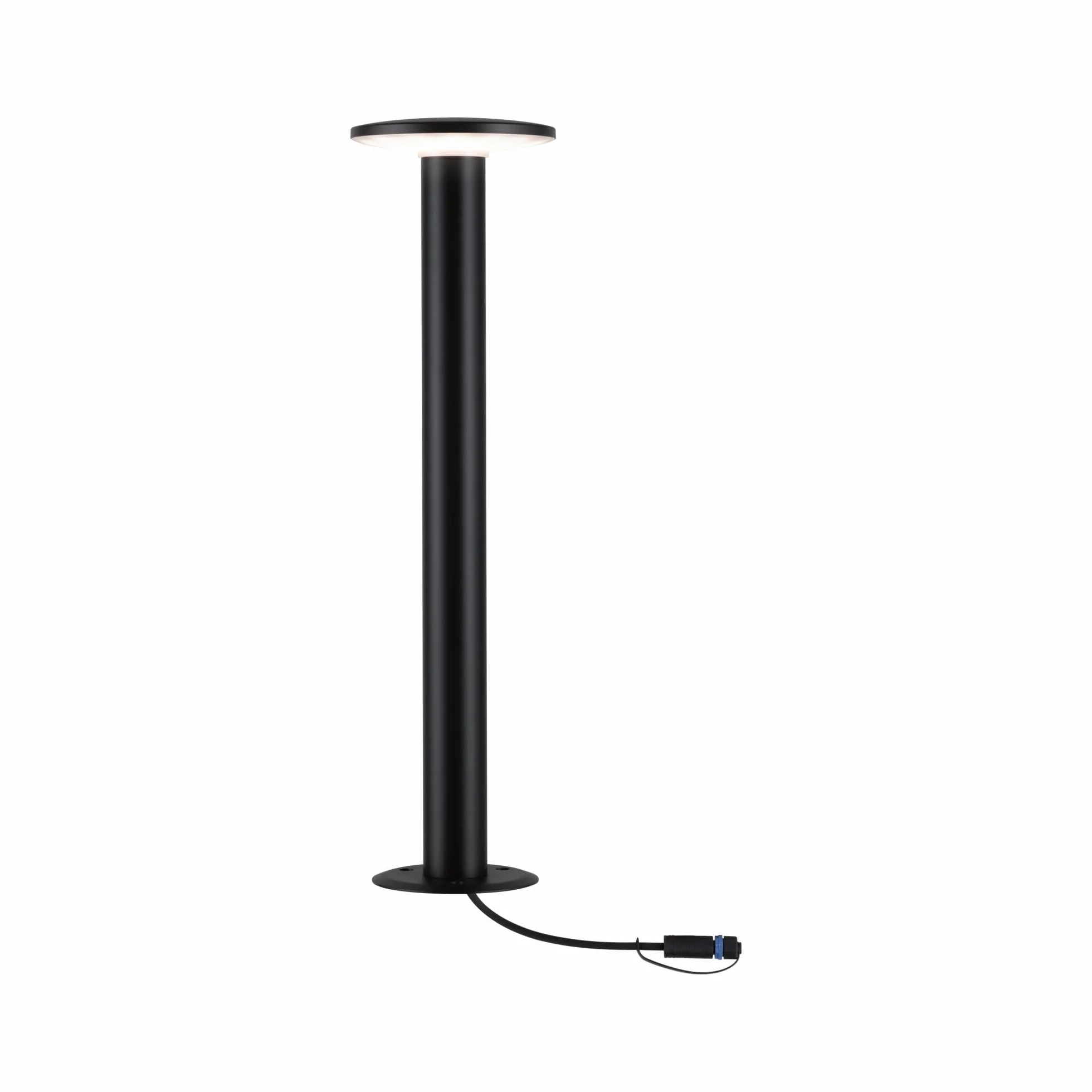 Paulmann 94312 opr. zewn. LED Plug & Shine słupkowa płyta w kompl.1x6,1 W ściemn. IP44 ochr. przed bryzgami wody antracyt ośw. ogrodu tw. szt. 3000 K
