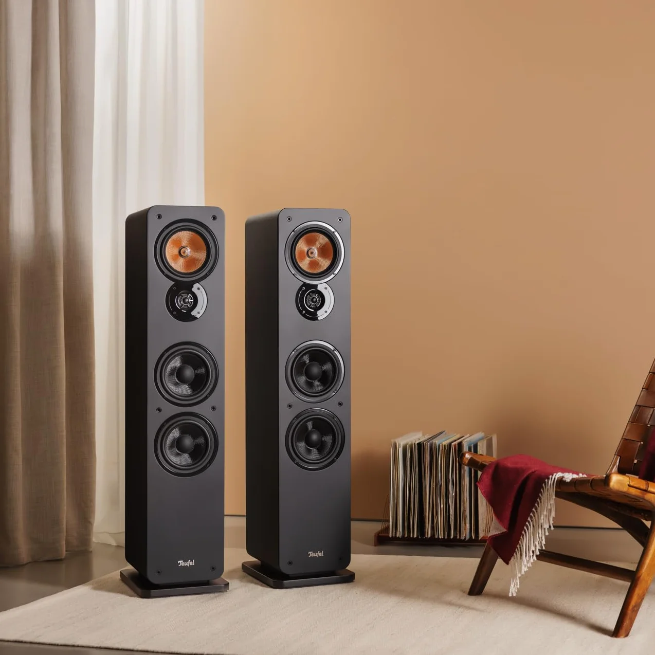 Teufel ULTIMA 40 Surround Power Edition 5.1 Zestaw kina domowego system trójdrożny bass reflex czarny