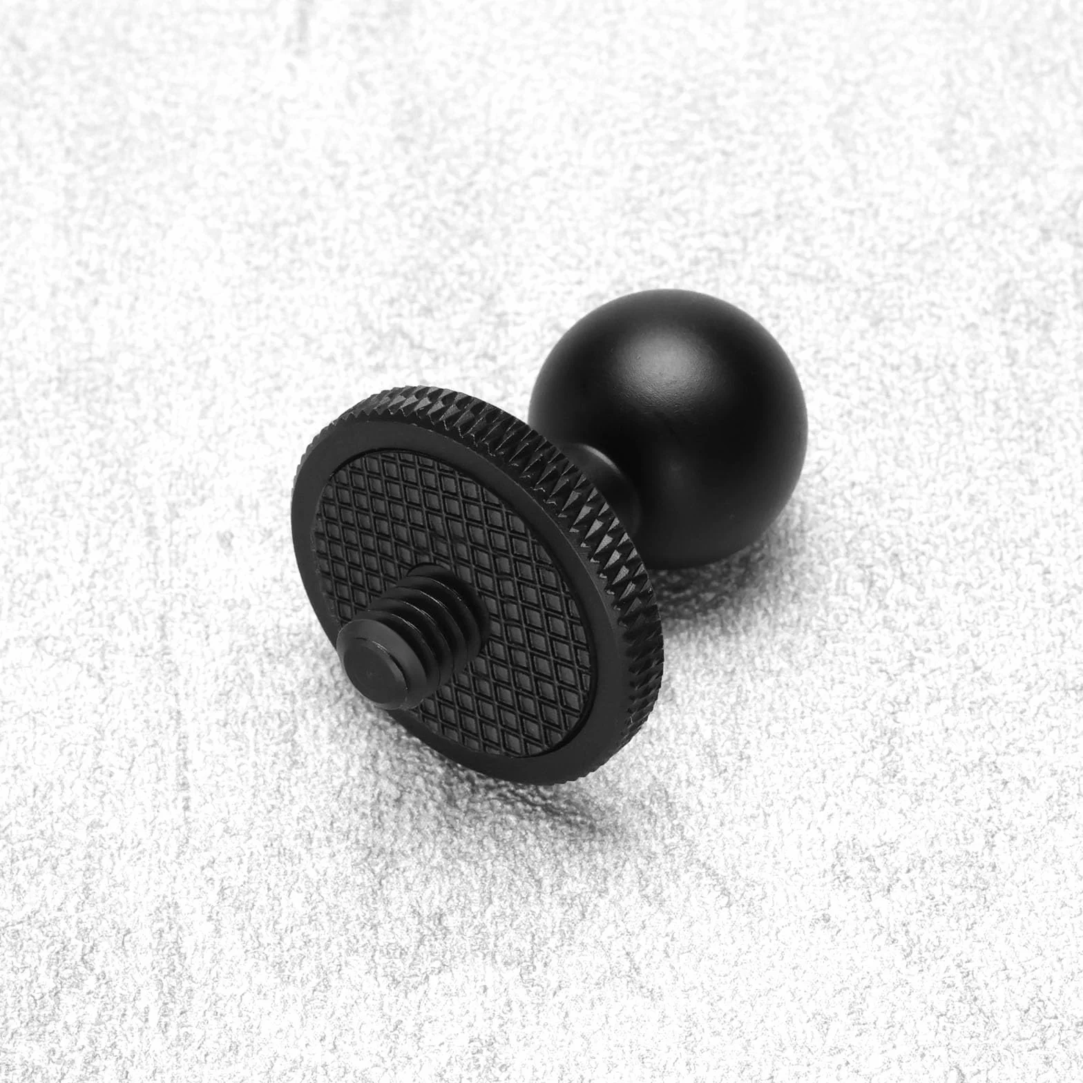 Konwerter głowicy kulowej 17 mm 1/4 do monitora samochodowego GPS telefon uchwyt kulowy wspornik kamery 360°