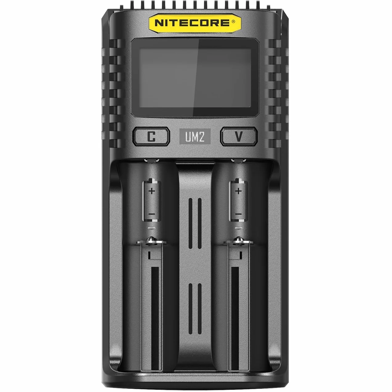 Nitecore UM2 UMS2 uniwersalna ładowarka 1500 mA USB czarna 152 x 73 x 73 mm
