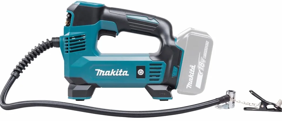 Makita DMP180Z Kompresor, Niebieski/Czarny, 12 l