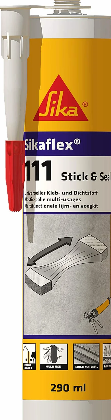 Sika 569164 klej i środek uszczelniający, brązowy