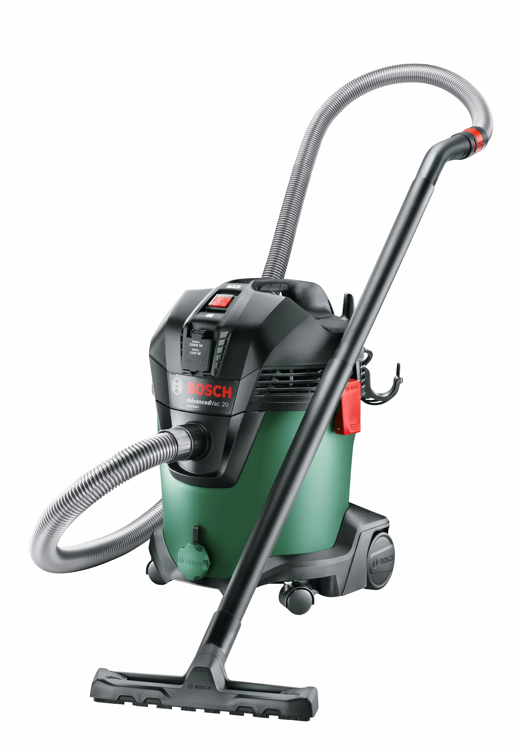 Bosch Odkurzacz do pracy na sucho i mokro AdvancedVac 20 (1200 W, pojemność zbiornika 20 l, w kartonie)