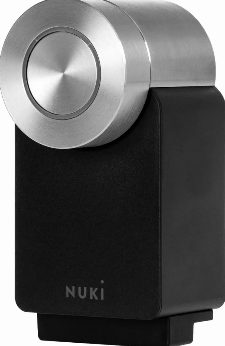 Nuki Sl4G Pro Inteligentny Zamek, Czarny/Srebrny, 11 x 6 x 6 cm