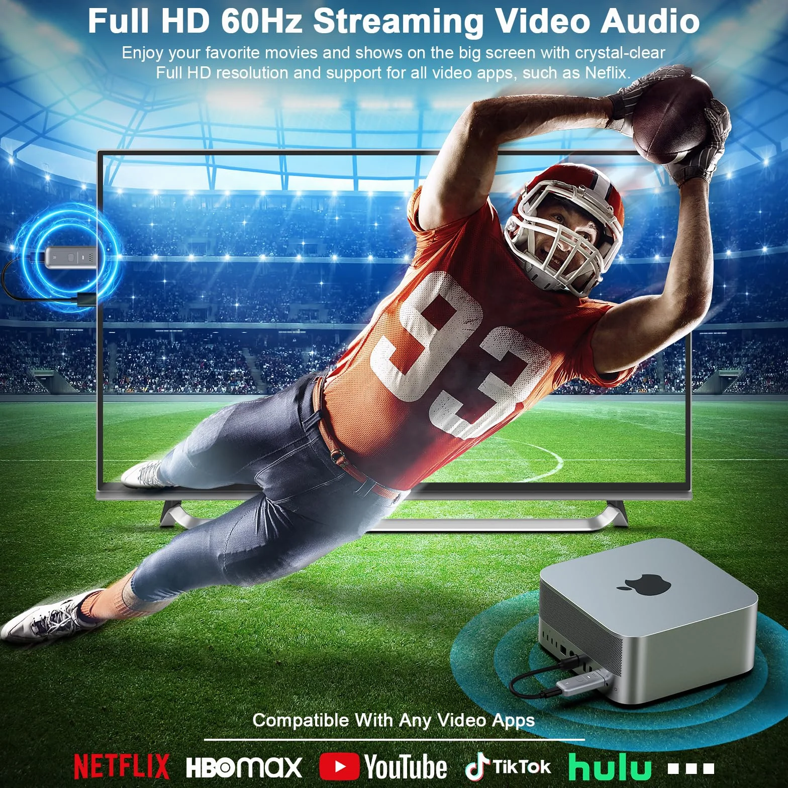 Bezprzewodowy nadajnik i odbiornik HDMI