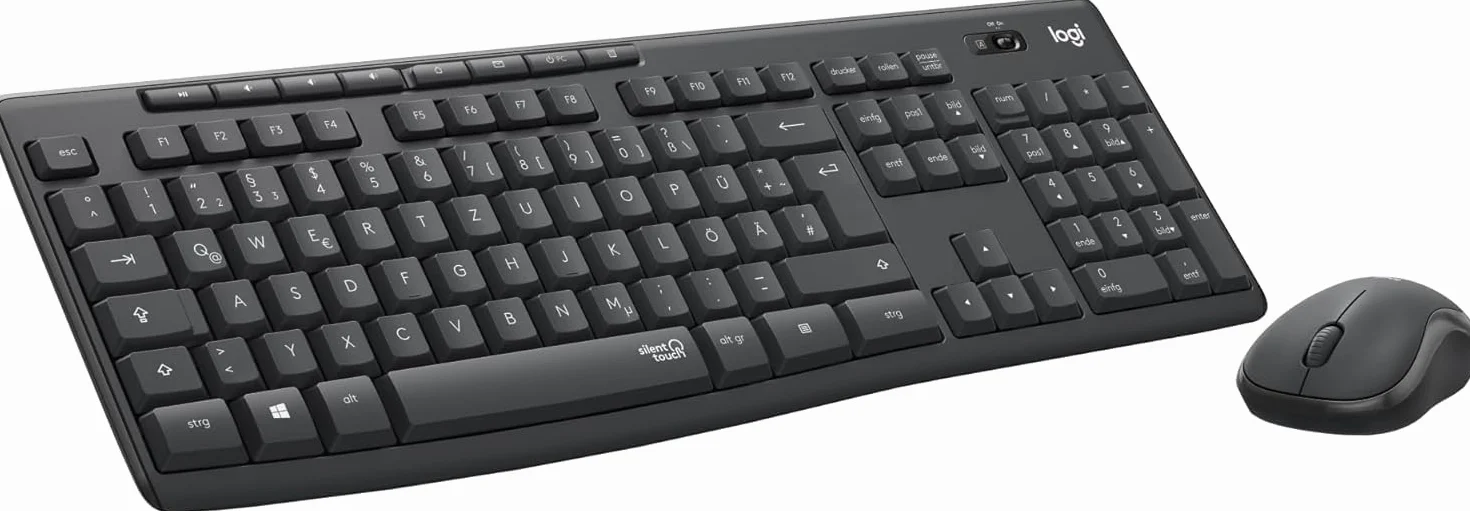 Logitech MK270 Bezprzewodowa klawiatura i mysz Combo DEU QWERTZ