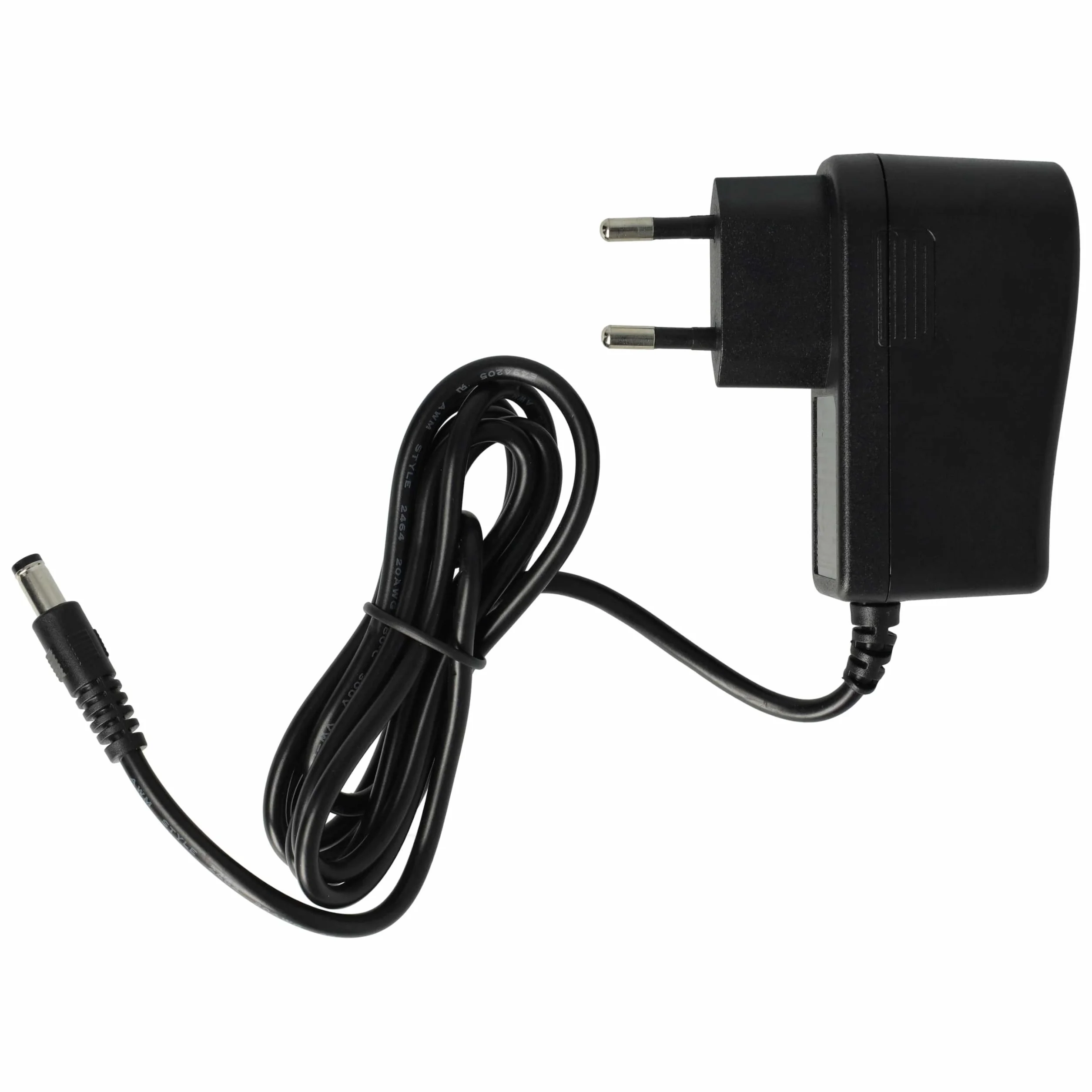 vhbw 1 x zasilacz sieciowy kompatybilny z Yealink T2x, SIP-T57W, SIP-T58V, SIP-T58A, SIP-T54W, SIP-T56A, SIP-T54S telefon stacjonarny, telefon domowy - 145 cm