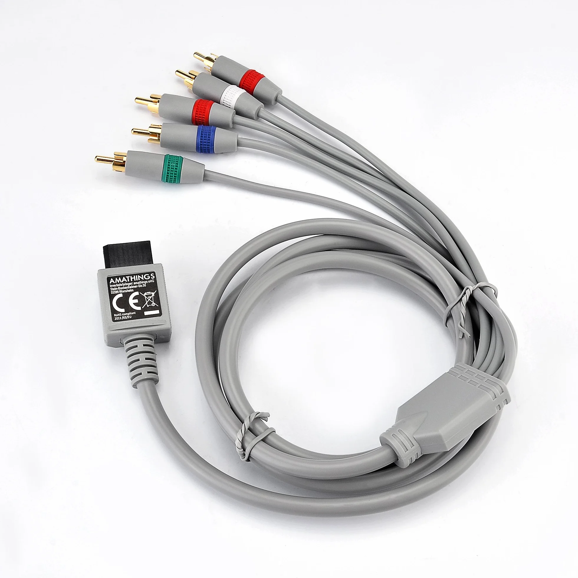 Kabel HDTV YUV Component do Wii i U AMATHINGS