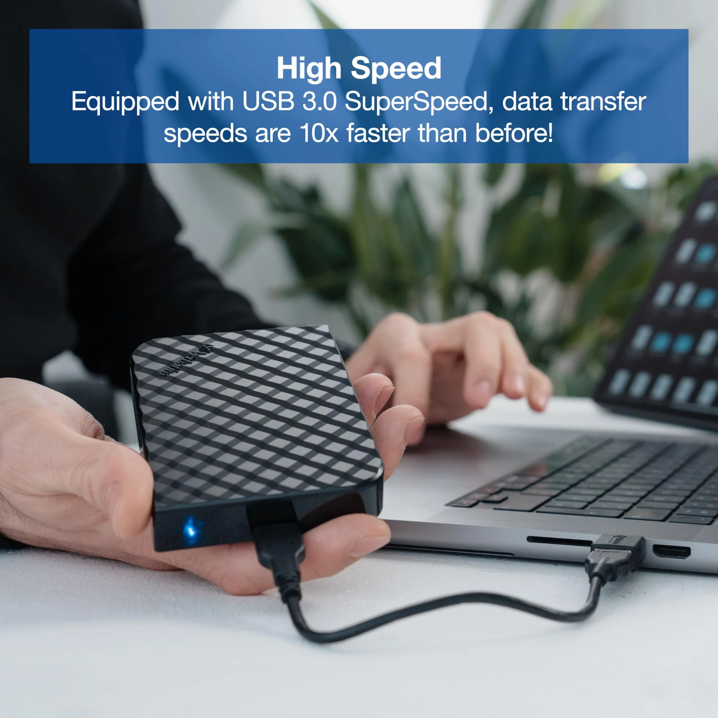 Verbatim Store 'n' Go SuperSpeed 1 TB zewnętrzny dysk twardy USB 3.0 czarny przenośny