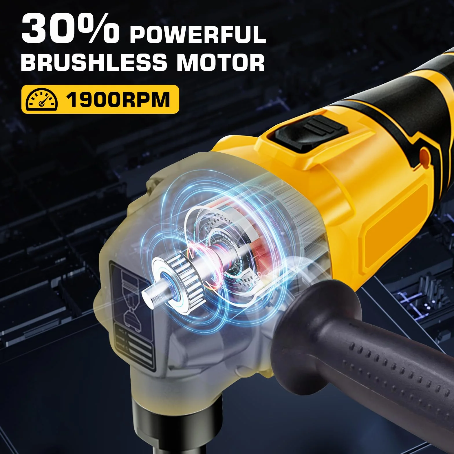 Kubber do blachy, zasilany akumulatorem, kompatybilny z akumulatorem Dewalt 18 V, skrobak akumulatorowy, nasadka do blachy, 1900 SPM, 3,5 m/min, 950 W, 3-stopniowe, bezszczotkowe nożyce do metalu