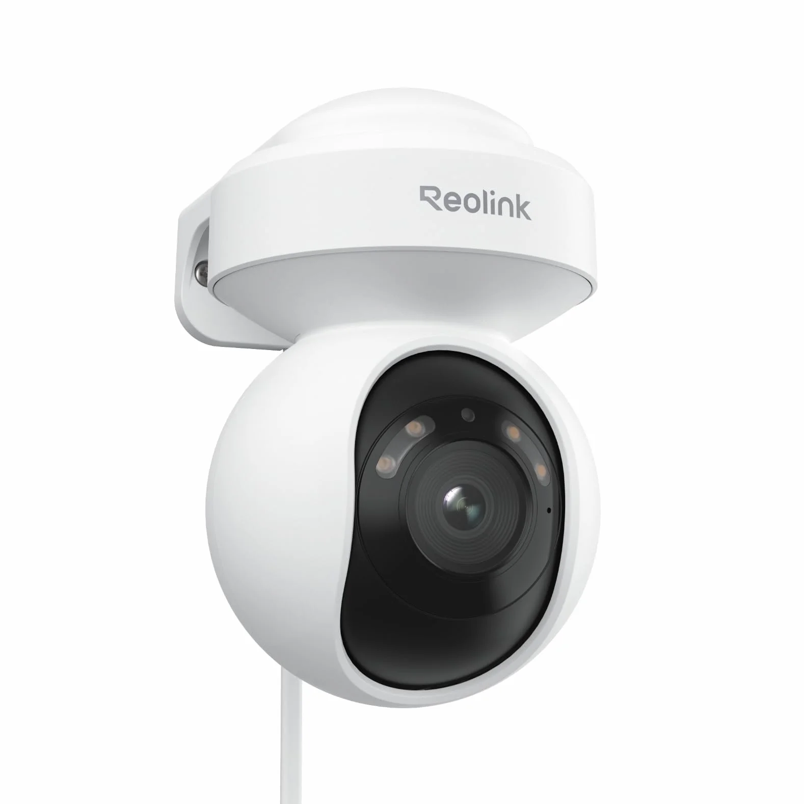 Reolink E1 Outdoor SE PoE 4K IP Kamera Zewnętrzna z Kolorowym Noktowizorem, Obrót 355°, Pochylenie 50°, Automatycznym Śledzeniem