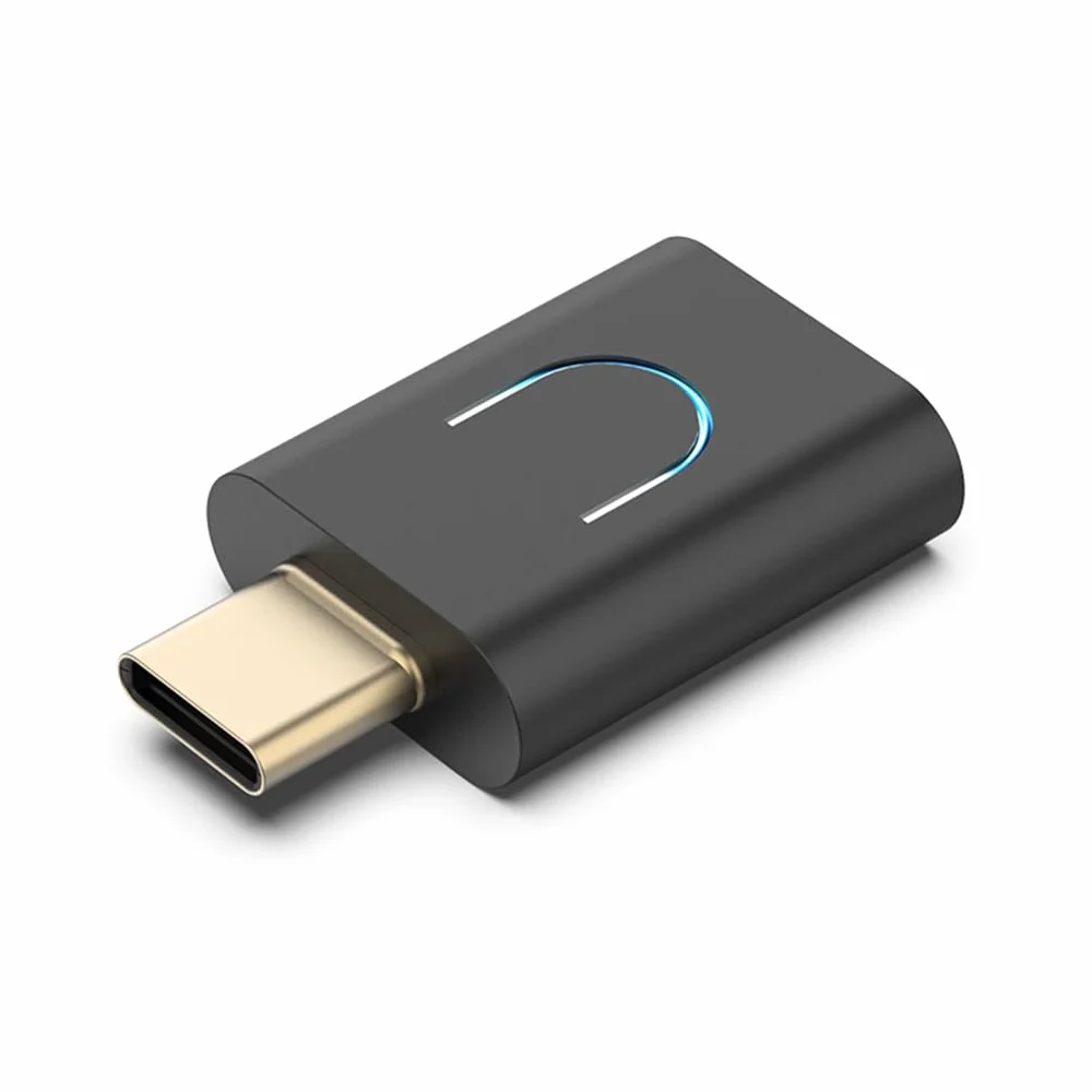 Nadajnik audio LC3 kompatybilny z Bluetooth 5.4 adapter muzyczny stereo bezprzewodowy aptX-LL/HD typ c z Auracast dla PC TV PS4/5