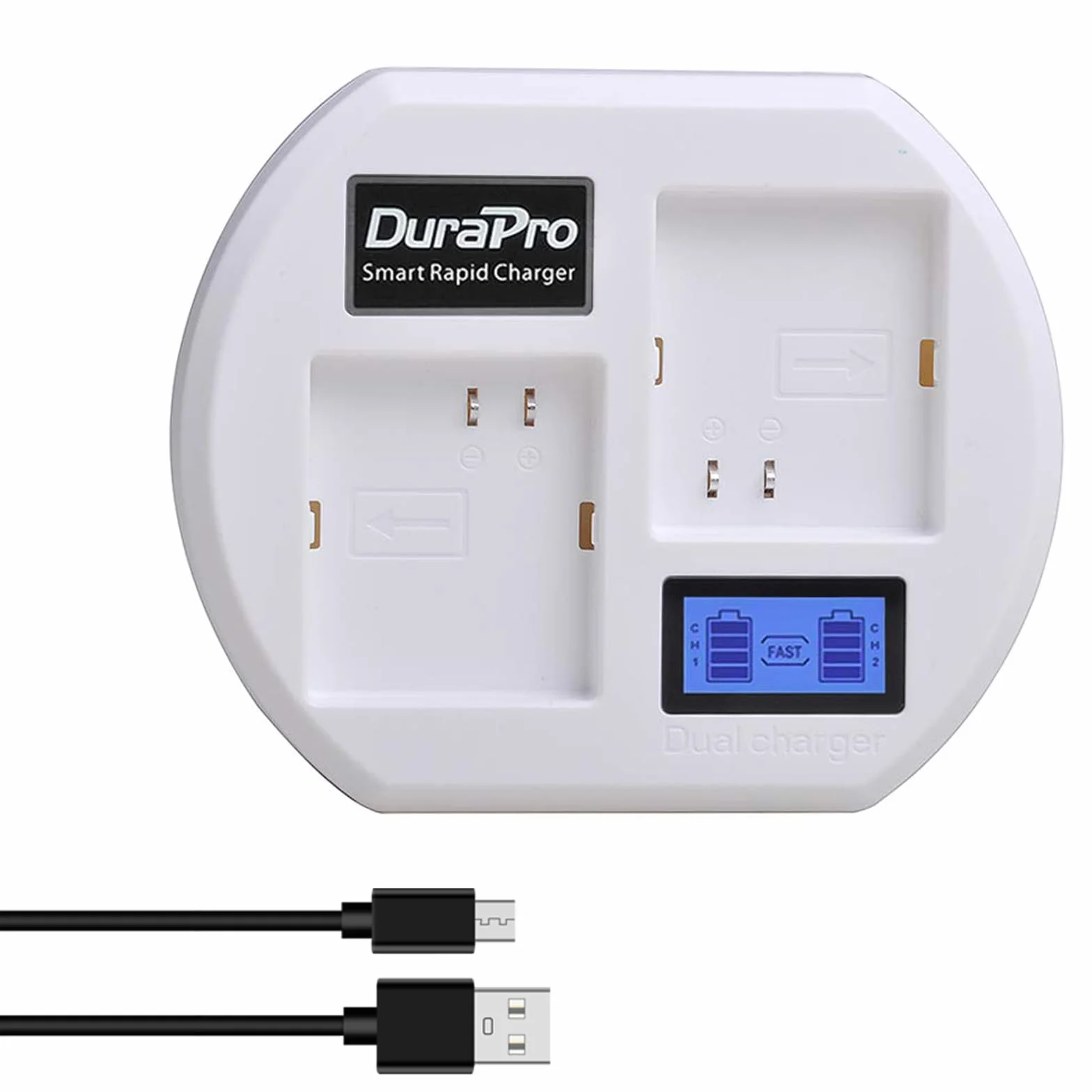 DuraPro Stacja ładująca do akumulatorów Arlo Pro, Pro 2 & Go (biała)
