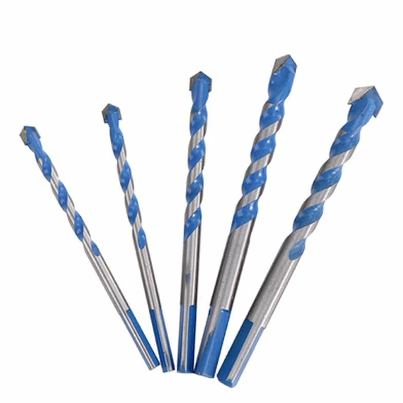 1/7/8 sztuk 3-12mm wielofunkcyjny trójkąt szklane wiertło do metalu diamentowe płytki ceramiczne beton cegła drewno dziurkacz zestaw wierteł(3 4 5 6 6 8 10 12mm)