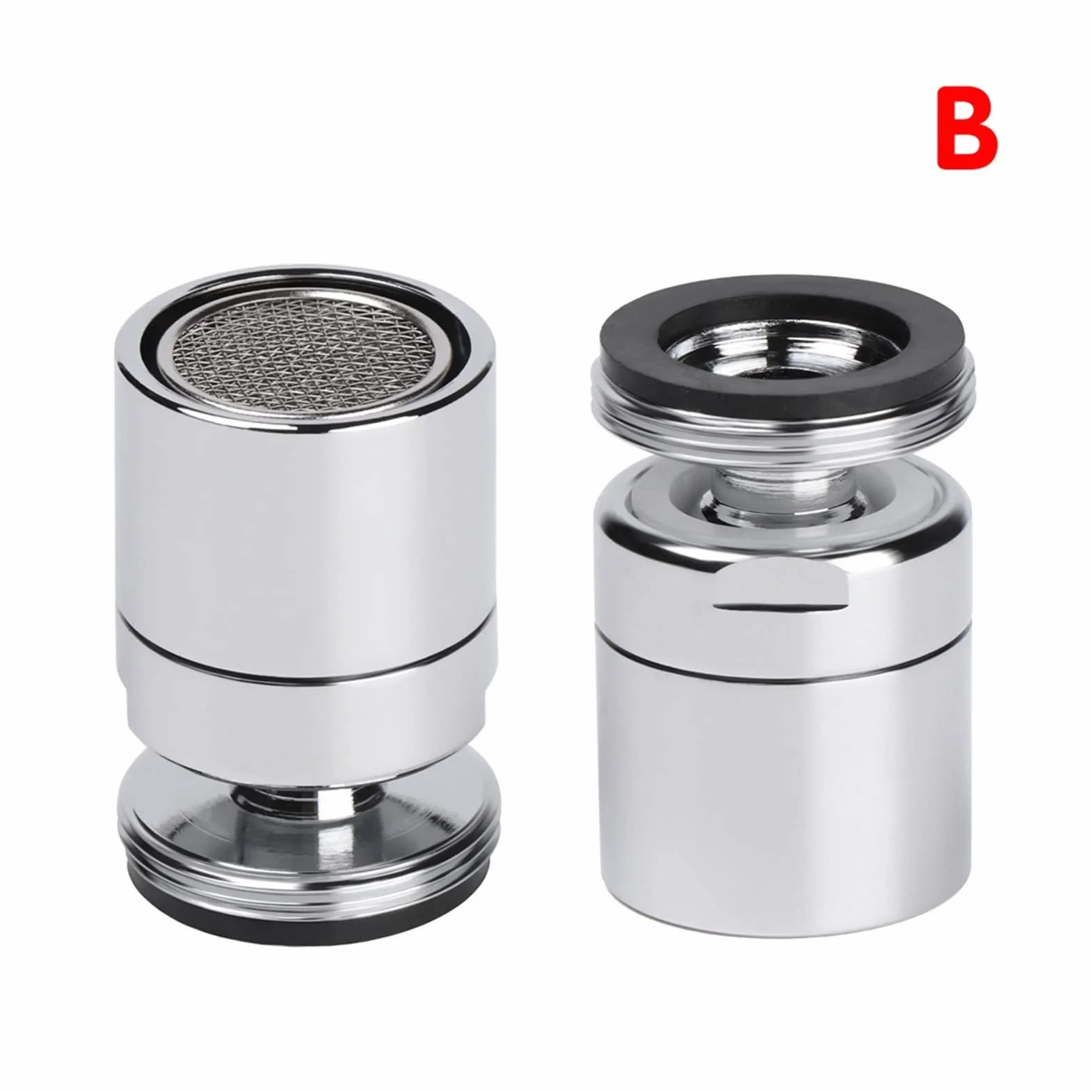 Perlator do kranu Adapter do kranu Aerator do kranu 1 szt. Aerator do kranu, oszczędzająca wodę dysza do kranu Opryskiwacz z kranu Elastyczny stopień Aerator Wylot Obrotowa głowica kranowa Bateria zle