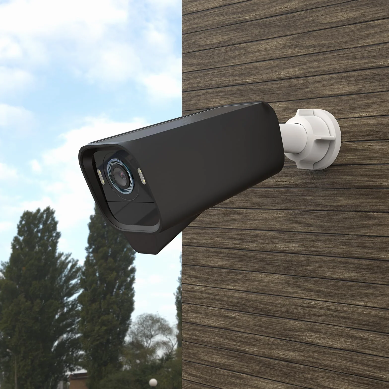 HOLACA Silikonowe etui kompatybilne z eufyCam S3 Pro, wodoodporne, miękkie, lekkie, trwałe etui silikonowe, 2 sztuki (eufyCam S3 Pro nie wchodzą w zakres dostawy)