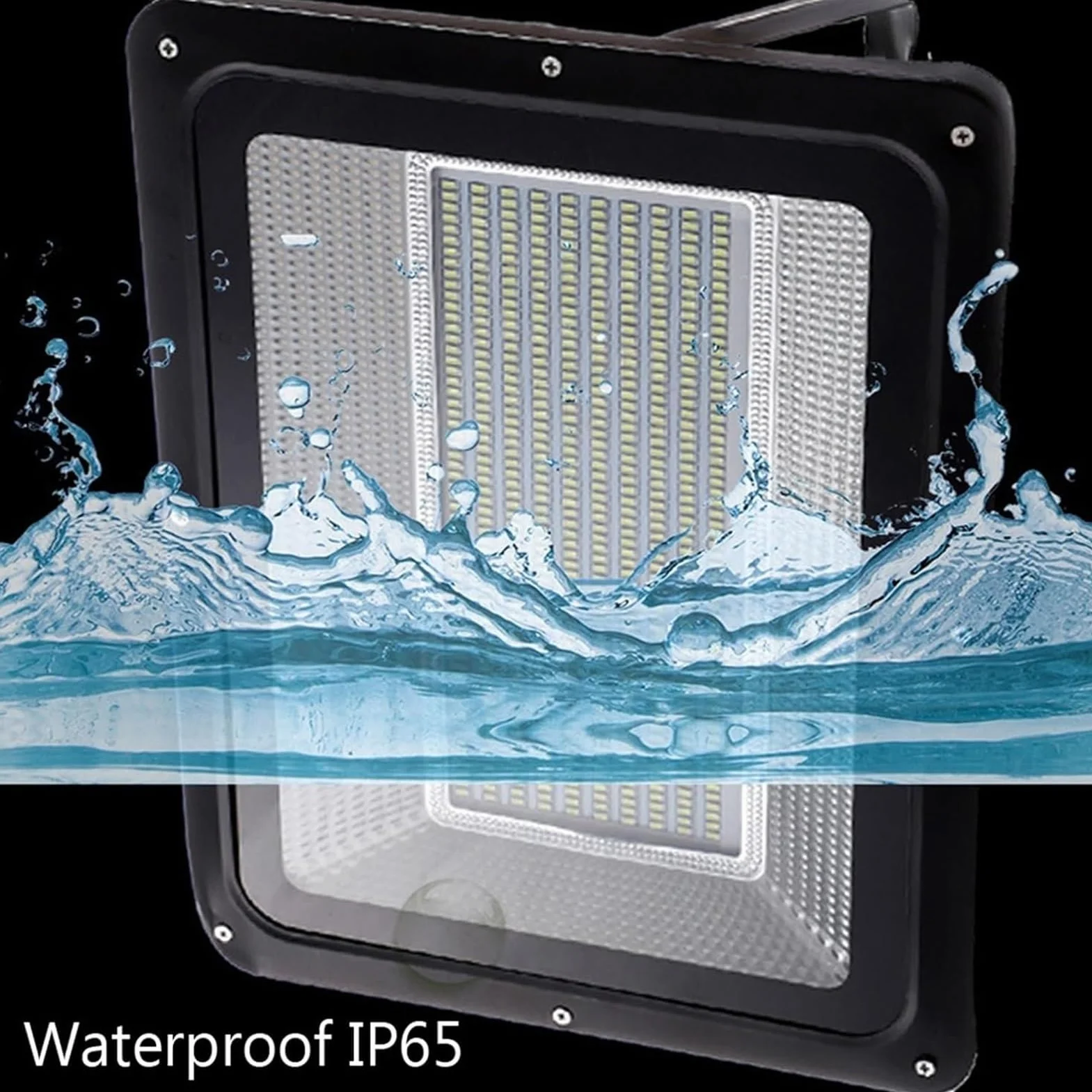 lampy solarne do użytku na zewnątrz, Światła bezpieczeństwa LED światło halogenowe reflektor biały wysokiej mocy IP65 oświetlenie zewnętrzne projekt-lampa świetlna na patio, ogród(50w)