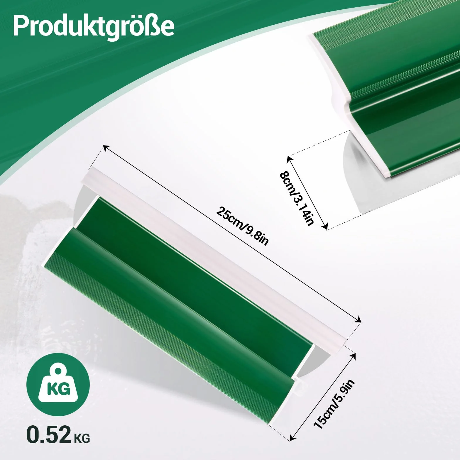 250 mm szpachelka do powierzchni ze stali nierdzewnej, szpachla fasadowa, narzędzie z ergonomicznym uchwytem Z, ostrze ze stali nierdzewnej, szpachelka ścienna do suchej zabudowy, tapeta (250