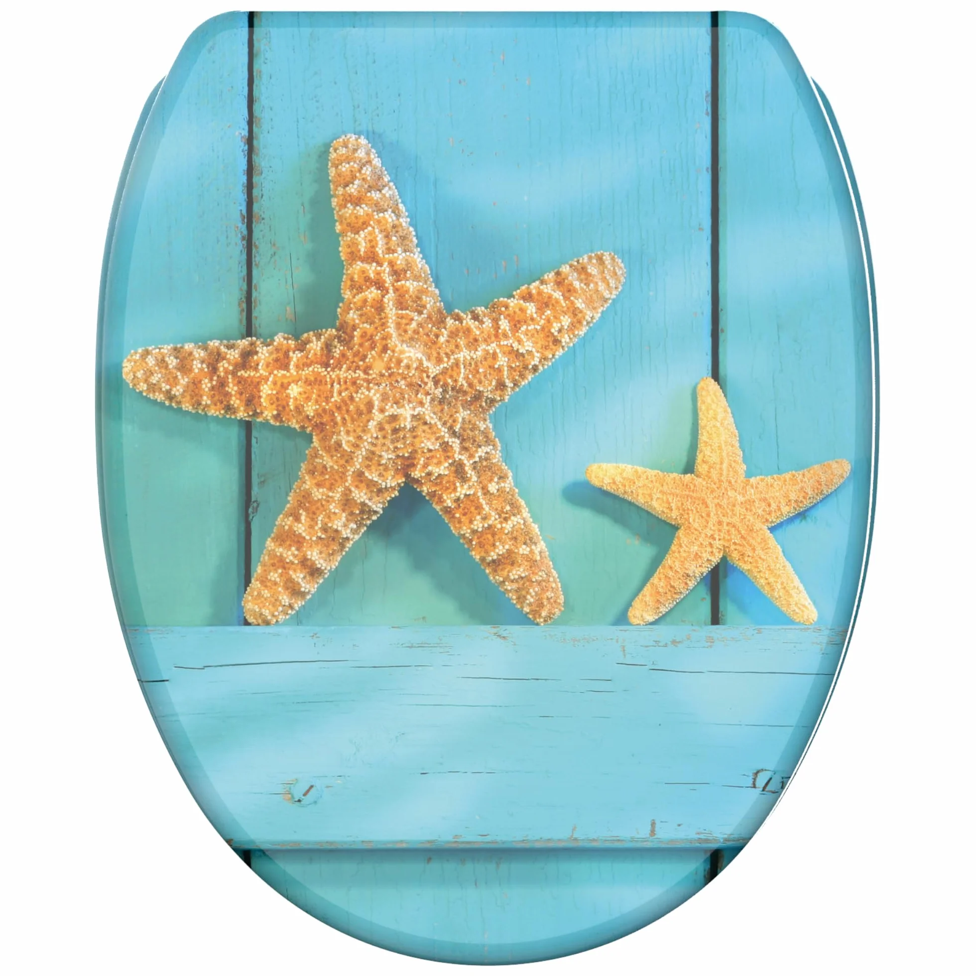 Deska sedesowa wolnoopadająca, wiele pięknych drewnianych desek sedesowych do wyboru, wysoka jakość i stabilna jakość (Starfish)