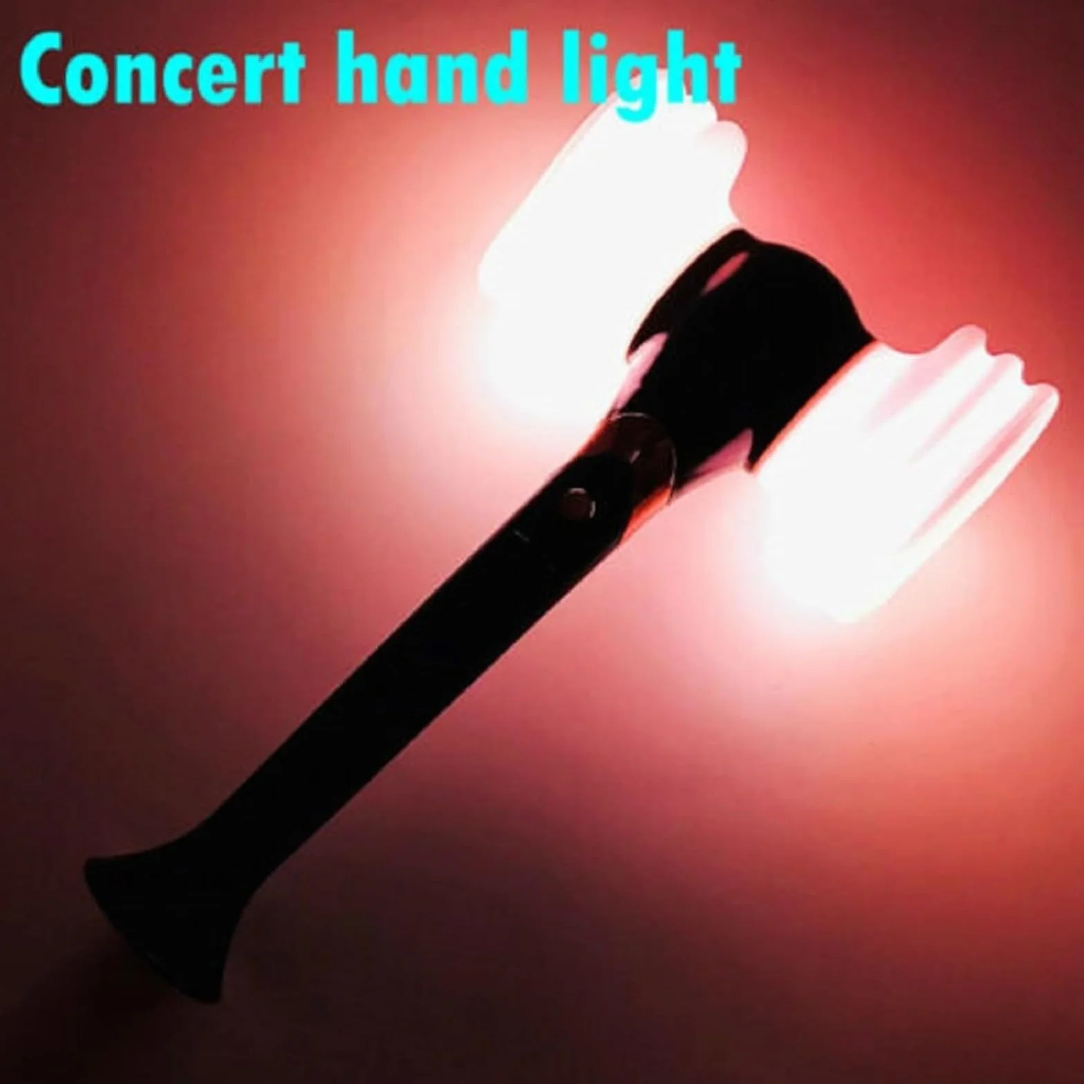 Générique Lightstick Lampa koncertowa LED czarna róża kij światło koncertowe młotek Hiphop LED Koncert Light Stick