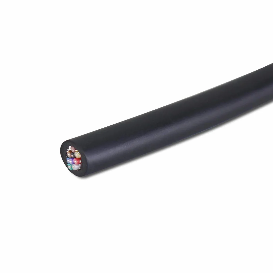 28 AWG 9/C CMP Plenum ocenione podwójne ekranowane bezpieczeństwo kabel do transmisji danych RS232 - 40 m - zastosowanie do adapterów szeregowych DB9