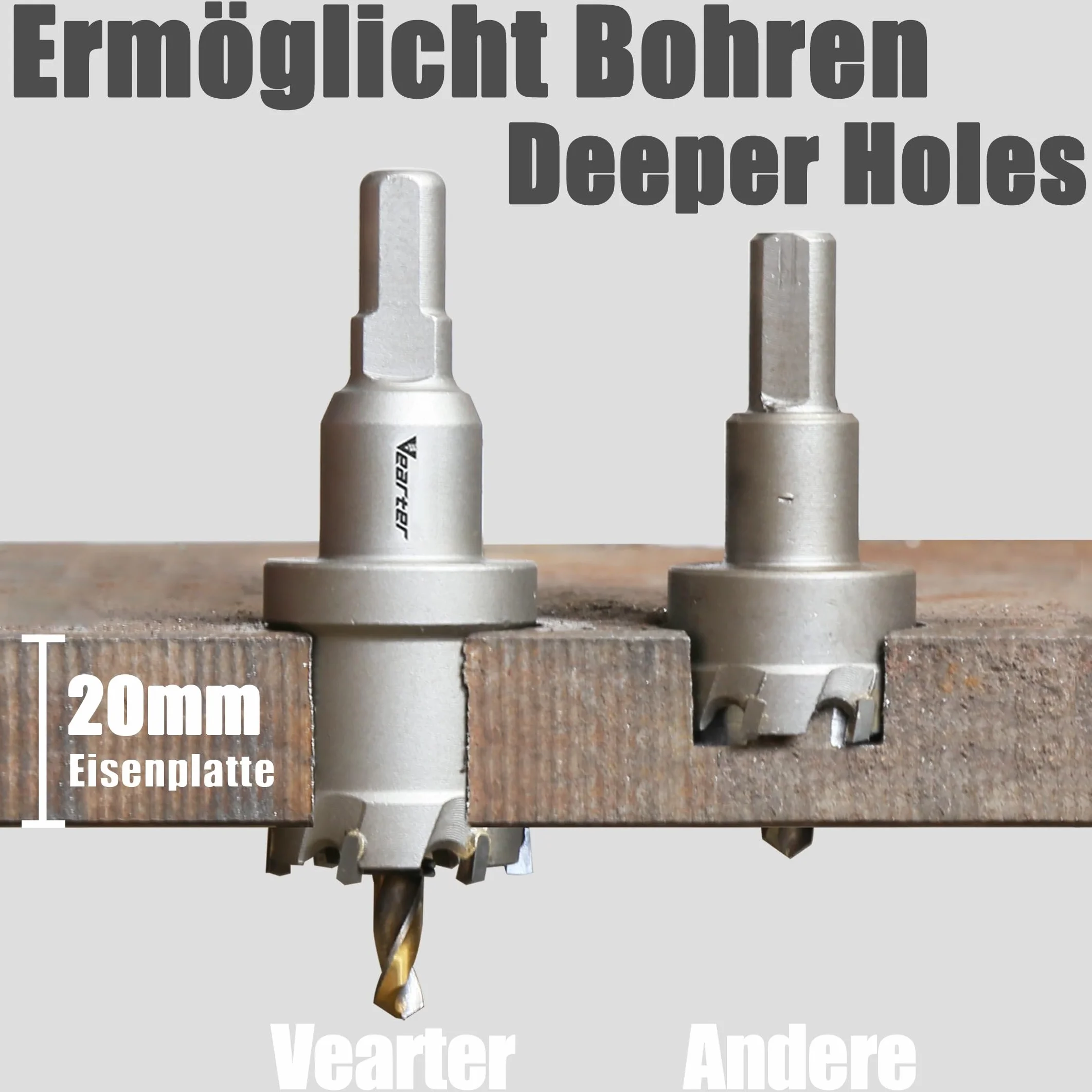 TCT otwornica, 127 mm wiertło z węglika spiekanego z wiertłami centrującymi, frez do twardego metalu, stali nierdzewnej, stali konstrukcyjnej, stopu aluminium, miedzi, żelaza, tworzywa