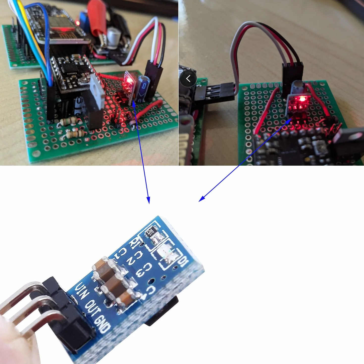 RUNCCI-YUN 10 sztuk 4,75 V-12 V do 3,3 V 800 mA DC Step Down Converter Regulator napięcia, przetwornik mocy do Raspberry Pi moduł zasilania