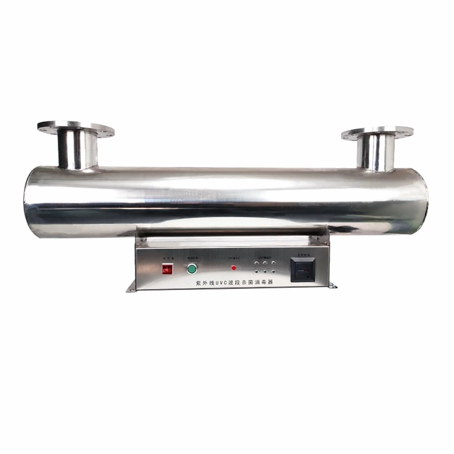 System filtracji wody - Napój System sterylizatora do uzdatniania wody UV, filtr do oczyszczania akwakultury 48gpm 160W Lampa z filtrem świetlnym(UVC-80W-2)