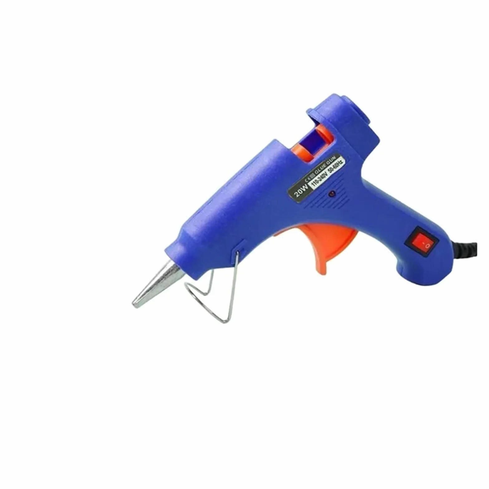 RUHEN Pistolet do klejenia na gorąco 20 W mini pistolety domowe DIY Termoelektryczne narzędzie do naprawy użyj patyczków klejowych 7 mm do projektów rzemieślniczych DIY i szybkich napraw w domu