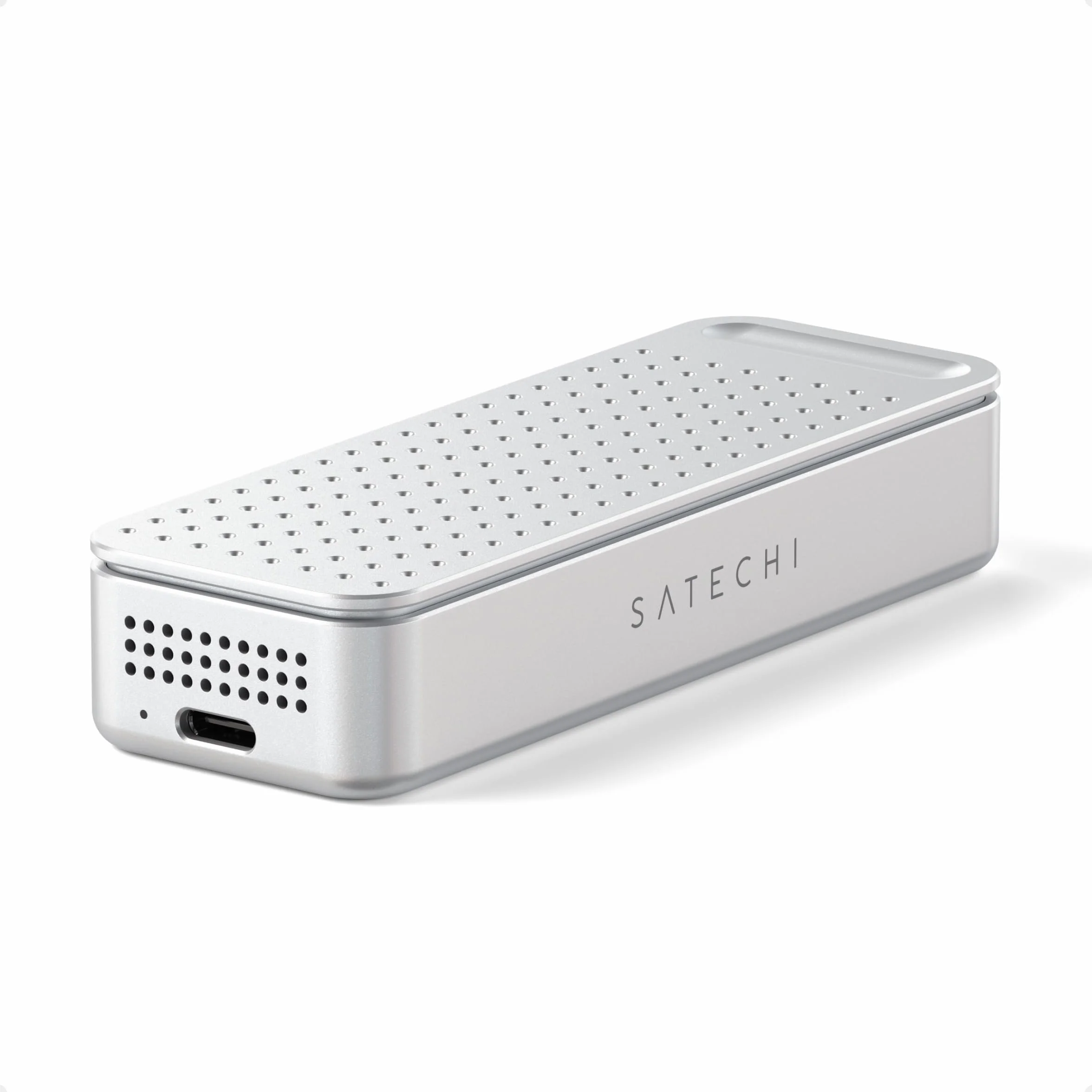 SATECHI DotDisk 80Gbps M.2 NVMe Obudowa SSD aluminiowa srebrna