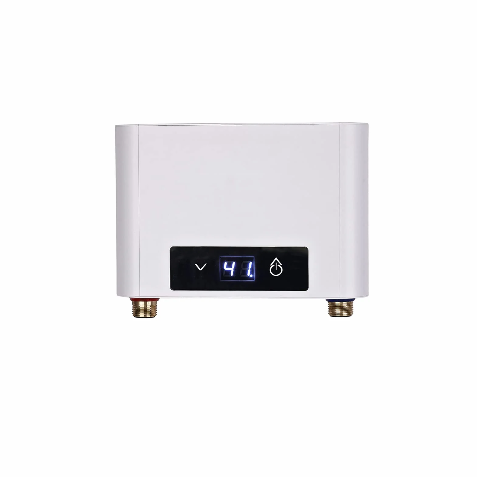 Elektroniczny przepływowy podgrzewacz wody 5500 W 220 V 30-52°C z zestawem prysznicowym