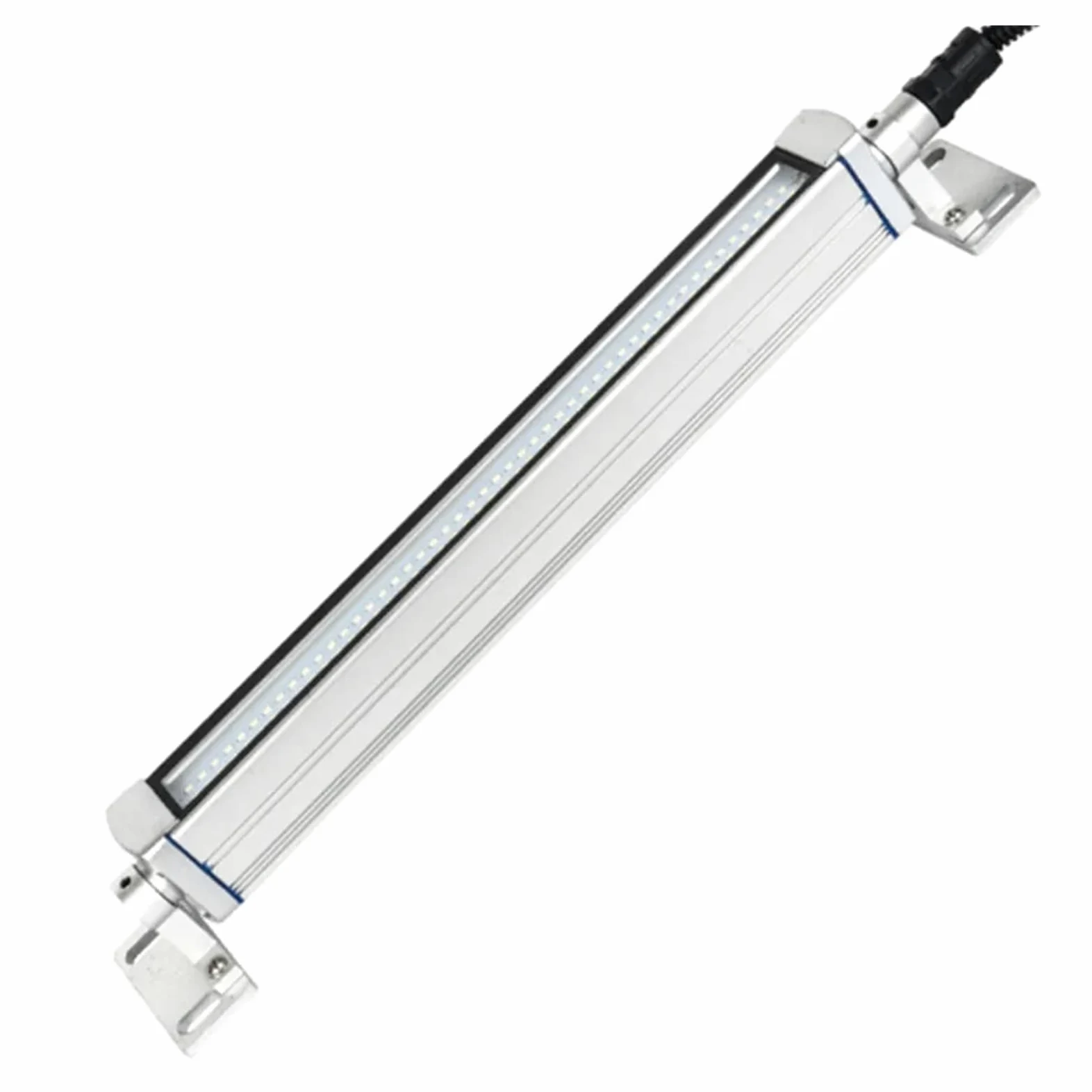 Lampa robocza do obrabiarek CNC 6W-40W, wodoodporna, pyłoszczelna, IP68, lampa warsztatowa LED tokarki do maszyny do szycia(12W,110-230V)