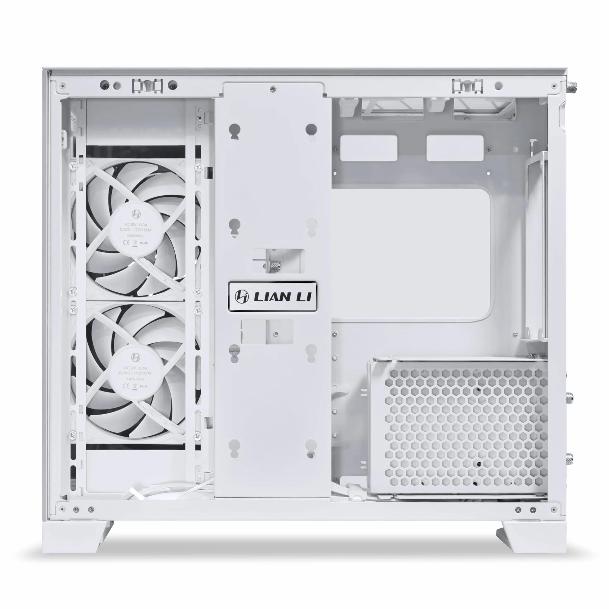 Lian Li O11 Dynamic Mini V2 PC-Gehäuse, Mini-Tower, ATX, Tempered Glass, weiß