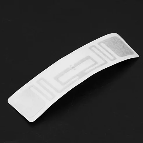 Etykiety RFID UHF, 100 szt. 73x20mm 860 do 960 MHz UR108 Chip Elektroniczny Znacznik Wielokrotnego Użytku Etykieta Identyfikacyjna Ochrona Przed Podrabianiem w Celu Zarządzania