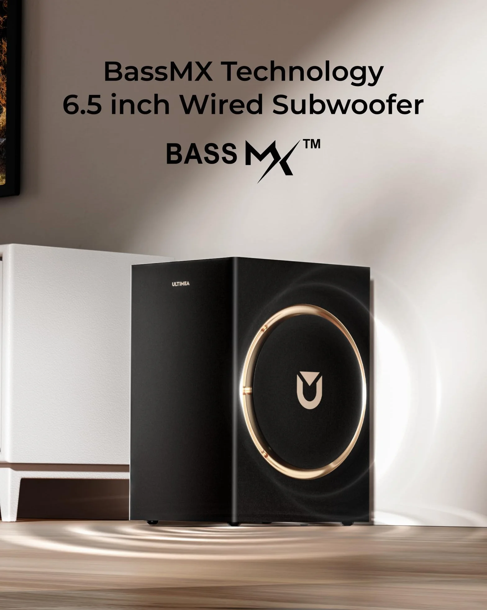 ULTIMEA 3.1.2ch Dolby Atmos Soundbar z subwooferem 6,5", BT 5.4, HDMI eARC i Skywave F30 Boom – doskonały system dźwięku przestrzennego dla zapierających dech w piersiach wrażeń telewizyjnych