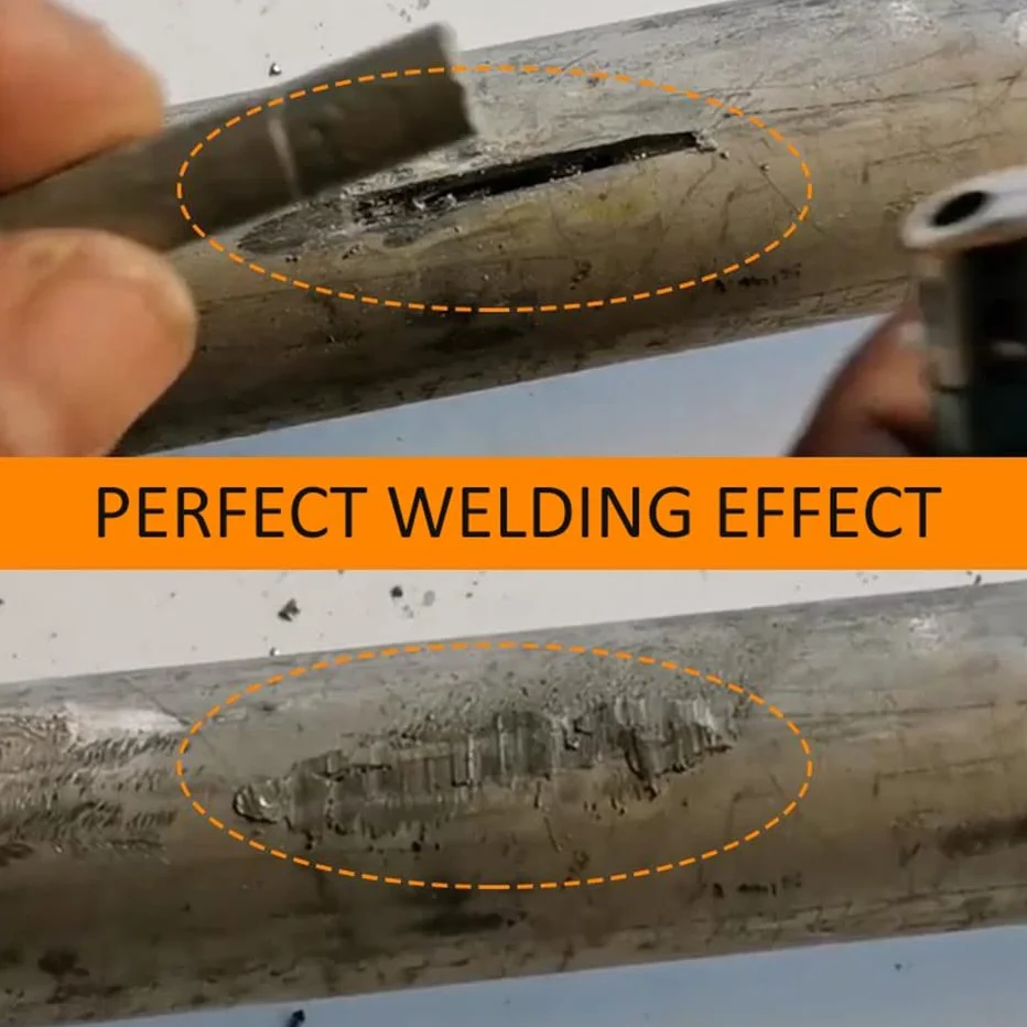 Aluminiowe pręty spawalnicze o niskiej temperaturze 78 mm Lut proszkowy do stali miedziowo-żelaznej(30PCS)