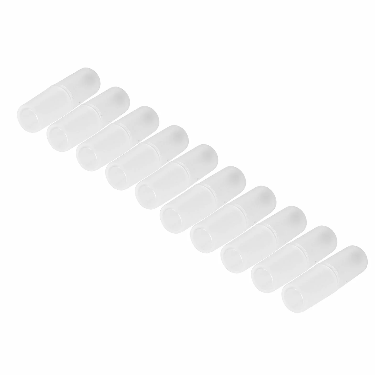 10 szt. Konwerter Baterii AAA na AA Adapter Case Switcher, Wodoodporny, Lekki, Doskonałe Wykonanie, Specyfikacja Trybu Gotowości, łatwy do Przenoszenia i Użytkowania