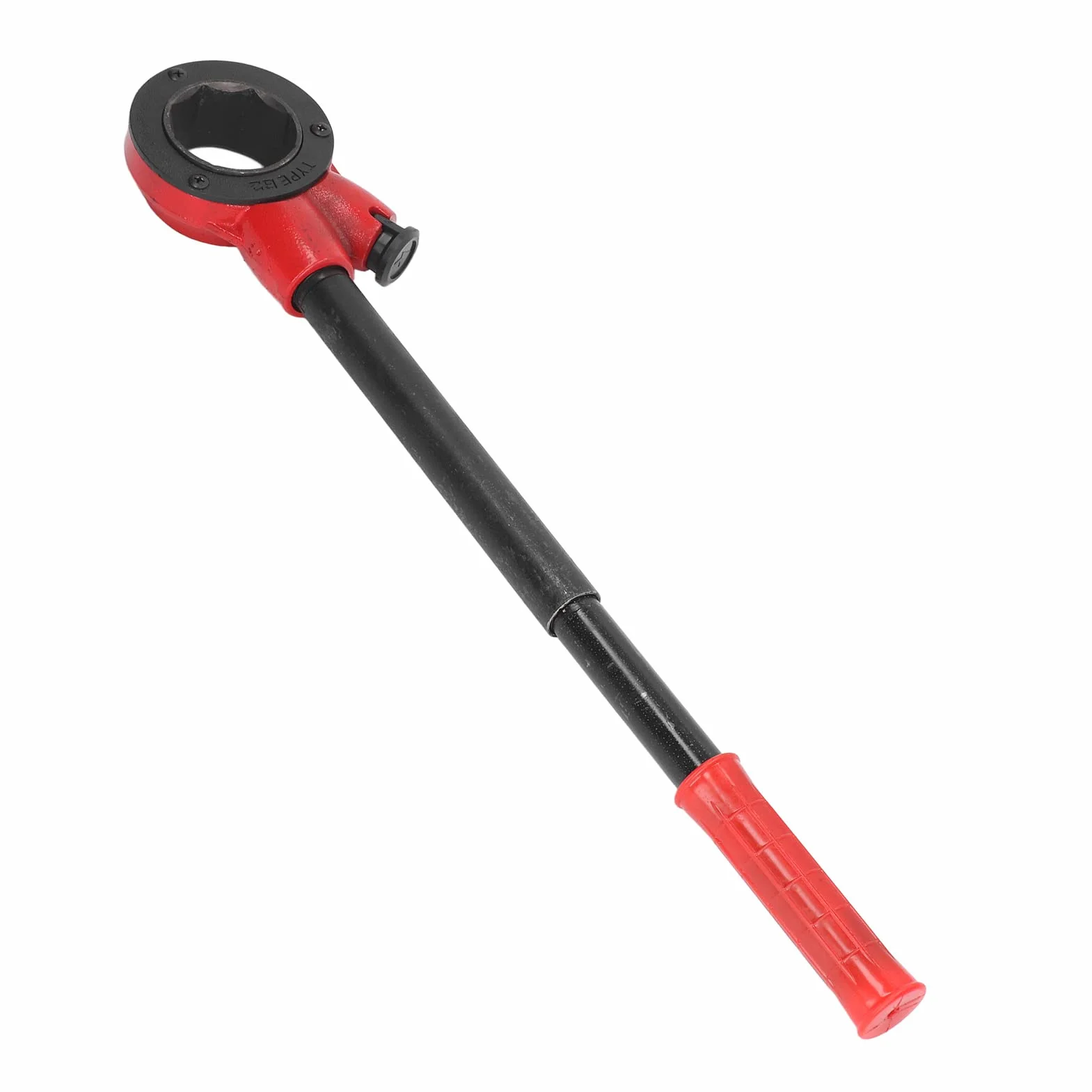 Zestaw do Gwintowania Rur, Zestaw do Gwintowania Rur z Mechanizmem Zapadkowym Ręczna Gwinciarka Zapadkowa Narzędzia dla Hydraulików 62B 4 Matryce Zestaw Narzędzi do Gwintowania