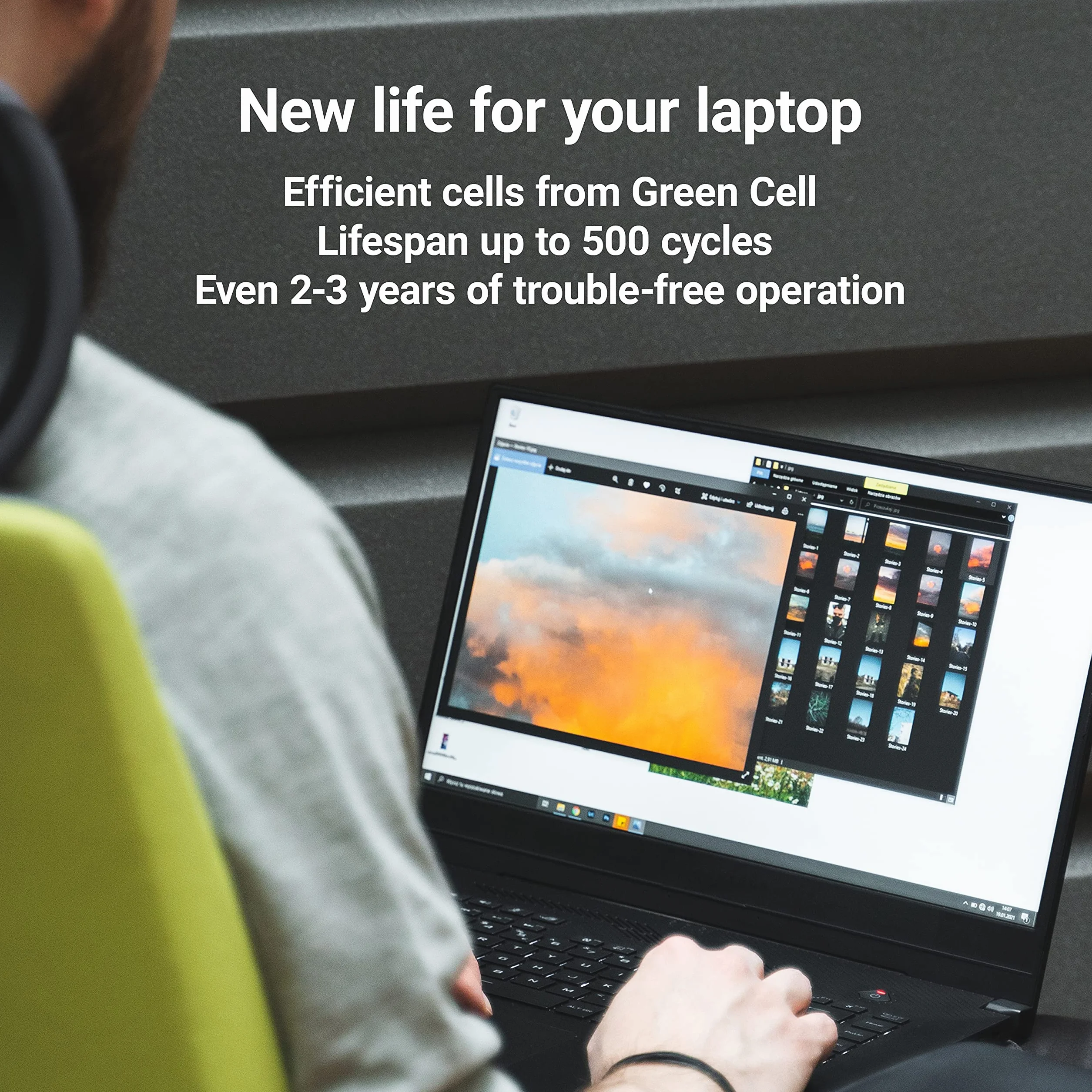 Green Cell Bateria A41-X550A do ASUS X550 Laptop