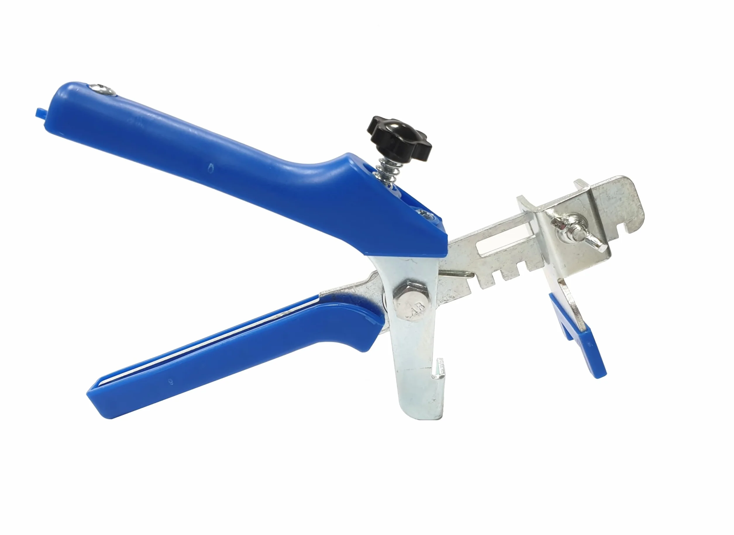 Płytki system poziomowania niebieskie grubość płytek 3-12 mm zestaw maxi 1 mm 1500 kołnierzy 200 klinów + szczypce - system układania płytek pomoc w układaniu płytek system niwelacji płytek