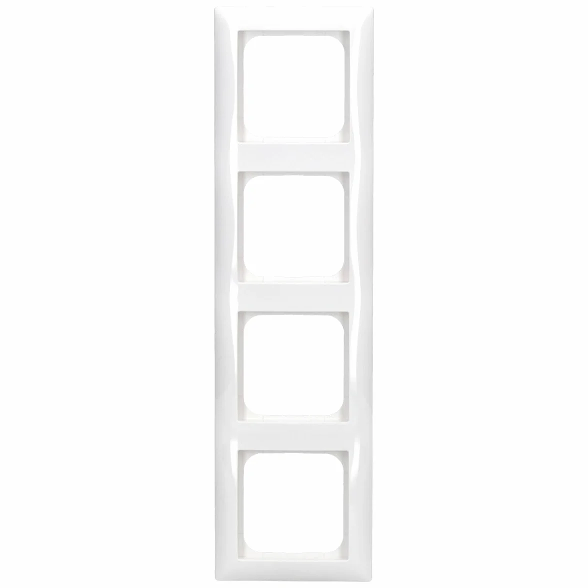 Busch-Jaeger 459852 ramka 4-krotna 1724-914 biel alpejska Busch-balance SI ramka osłonowa 4011395191590, 9 x 30 cm