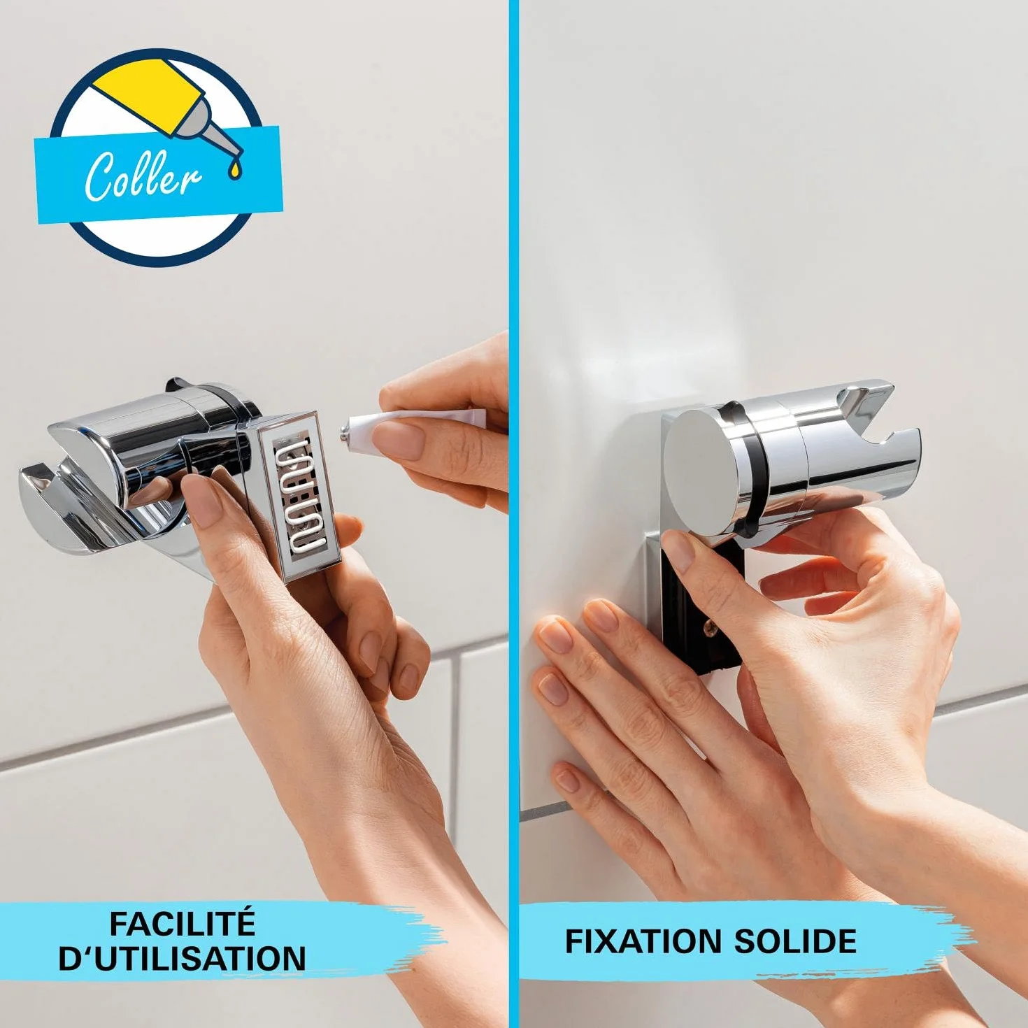 Grohe Precision Flow zestaw prysznicowy z termostatem 8 l/min 38°C 60 cm