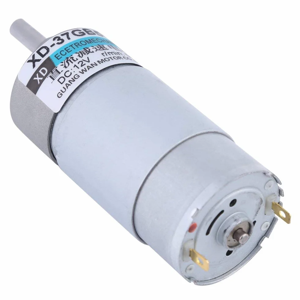 Mini Getriebemotor DC12V 15W 500RPM 37GB555 High Torque Electric Speed Reduction DC Getriebemotor