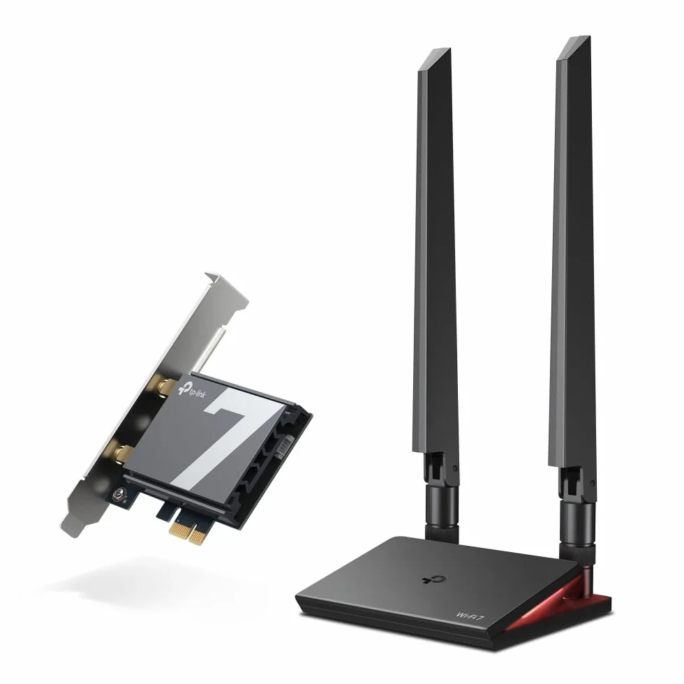 TP-Link Archer TBE550E karta Wi-Fi BE9300 Tri-Band Wi-Fi 7 Bluetooth 5.4 PCIe WPA3